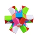 QiYi Rubik's Snake 60 pcs colorful | 105 cm | Змійка Рубіка 60 елементів | різнокольорова | 105 см - зображення 7