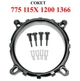 Рамка переходник для крепления кулера AMD на сокет Intel 775/115Х/1366/1200 (№701.1) - изображение 1