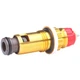 Термостатический радиаторный клапан DANFOSS RA-N прямой 1/2" с преднастройкой 013G0372 - изображение 3