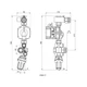 Смесительная группа для теплого пола DANFOSS FHM-C1 UPM3 1/2" с насосом 088U0094 - изображение 2