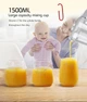 Электрический настольный кухонный бытовой стационарный блендер с кофемолкой RAF R 2822 350Вт 1.5L Черный - изображение 8