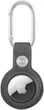 Чехол-брелок Guess Saffiano Vintage Script GUATPSASRSG для Apple AirTag Grey (3666339018436) - изображение 2