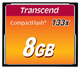 Карта памяти Compact Flash Transcend 133x 8ГБ (TS8GCF133) - изображение 2
