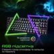 Клавиатура комбинированная Vertux VertuPro-80 Wireless/USB Black (vertupro-80.black) - изображение 4