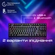 Клавиатура комбинированная Vertux VertuPro-80 Wireless/USB Black (vertupro-80.black) - изображение 5