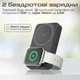 УМБ Promate PowerMag-Trio 10000 mAh, MagSafe, USB-C PD Black (powermag-trio.black) - зображення 5