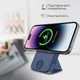 УМБ Promate PowerMag-Trio 10000 mAh, MagSafe, USB-C PD Navy (powermag-trio.navy) - зображення 7