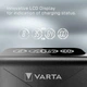 Універсальне ЗУ Varta LCD PLUG CHARGER+ (57687) +4x2100mAh, AA/AAA/"Крона", LCD, 4+1 канали, Blister - зображення 9