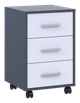Тумба Doros Т3 Антрацит/Білий 43х42х66.4 (41902062) - зображення 3