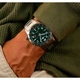 Наручний годинник CITIZEN BM7551-84X у відтінках зеленого та сріблястого. - зображення 8