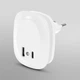 Ночник Ledvance Lunetta Edge Sen 0,5W 9Lm 3000K із USB/ TYPE-C білий (4099854088513) - зображення 4