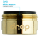 Водосберегающий аэратор DROP CL24-GLD для смесителя - Экономия 58%, наружная М 24 мм, золотой - изображение 5