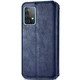 Шкіряний чохол книжка GETMAN Cubic (PU) для Samsung Galaxy A52 4G / A52 5G / A52s Синій - изображение 2