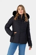 Куртка жіноча AVECS - 70502/1 - 4XL Чорна - изображение 6