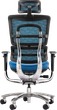 Офисное эргономичное кресло GT Racer X-801A Blue (W-55 B-45) - изображение 4