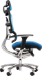 Офисное эргономичное кресло GT Racer X-801A Blue (W-55 B-45) - изображение 9