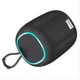 Беспроводная колонка Hoco HC14 с подсветкой (5 Вт, Вluetooth 5.2, АUX, 1200mAh, USB Type-C, компактная) - Черный - изображение 2