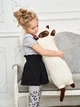 Мягкая игрушка обнимашка антистресс Сиамский Кот батон 70 см My Kigu Бежевый (9048) - изображение 2