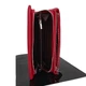 Женский кошелек на молнии искусственная кожа Saralyn красный C-8996 red - изображение 3