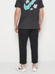 Спортивные штаны утепленные мужские Nike M Nk Club Bb Cropped Pant DX0543-010 XL Black/White (196154950282) - изображение 2