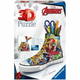 Puzzle 3D Ravensburger Avengersi w treningówkach 21.4 x 8.4 x 13.5 cm 108 elementów (4005556121137) - obraz 1