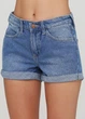 Шорты джинсовые H&M 34 Синий 0398089_гладк. пуговица_03 - изображение 3