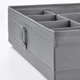Контейнер з перегодками 44x34x11см Ikea SKUBB 504.000.05 - изображение 5