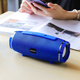 Портативная блютуз колонка BOROFONE Rich sound IPX5 BR3 |AUX, SD-card, Bluetooth, USB, FM-Radio| Синий - изображение 4