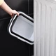 Ведро складное MVM BIN-19 16L Бело/серая (BIN-19 16L WHITE/GRAY) - изображение 4