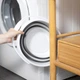 Відро складане MVM BIN-17 10L Біло/сіре (BIN-17 10 л WHITE/GRAY) - зображення 7