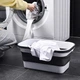 Ведро складное MVM BIN-19 16L Бело/серая (BIN-19 16L WHITE/GRAY) - изображение 8