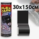 Сверхпрочная монтажная клейкая лента Flex Tape 30см х 150см универсальный изоляционный водонепроницаемый прочный скотч - изображение 1