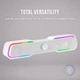Звуковая панель MARSGAMING MSBX RGB, Bluetooth 5.0+Jack 3.5, звук DSP 10 Вт, белая - изображение 5