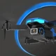 Квадрокоптер ZFR F185 Pro Blue – дрон с 4K и HD камерами, FPV, предотвращение помех, до 15 минут в кейсе - изображение 10