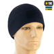 M-Tac шапка Watch Cap Elite фліс (320г/м2) з липучкою Dark Navy Blue S - зображення 3