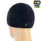 M-Tac шапка Watch Cap Elite фліс (320г/м2) з липучкою Dark Navy Blue S - зображення 4