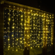 Уличная светодиодная гирлянда штора 150 LED, 3x1м, прозрачный каучук, статический режим, 220В, IP65 - изображение 3