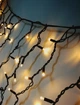 Вулична світлодіодна гірлянда штора 300 LED, 3x2м, чорний каучук, статичний режим, 220 В, IP65 Теплий білий - зображення 7