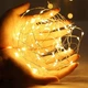 Светодиодная гирлянда нить Роса 20м, 200 LED, 220V, 8 режимов, IP44, Теплый белый - изображение 7