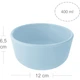 Тарілка дитяча MinikOiOi Bowl глибока силіконова тарілка Mineral Blue (101080103) - зображення 2