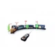 Игрушечная железная дорога с пультом Limo Toy 0620(железная дорога, поезд и вагоны) длина путей 550 - изображение 3