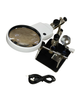 Третья рука Magnifier MG16129-AC1 с подсветкой, 3.5X 90мм + 5.25X 20мм с подставкой под паяльник - изображение 1