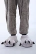 Капці Кігурумі Лапки Кігті My Kigu Домашні Сірі Дитячі для хлопчика М'які Плюшеві 34-38 (304441) - зображення 4
