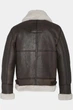 Шкіряна коричнева дублянка B-3 Schott NYC 5648 L - изображение 2
