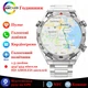 Умные смарт-часы Smart Watch DT3 Mate Ultra функция Always on display GPS компас голосовой вызов шагомер тонометр пульсометр оксиметр два ремешка серебро (001438783) - изображение 5