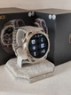 Умные смарт-часы Smart Watch DT3 Mate Ultra функция Always on display GPS компас голосовой вызов шагомер тонометр пульсометр оксиметр два ремешка серебро (001438783) - изображение 7