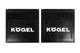 Брызговики Kogel рельефная надпись 40*40 1098 - изображение 2