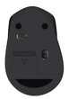Миша бездротова Logitech M330 Silent Plus Black (910-004909) Чорний - зображення 5