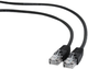 Patchcord Cablexpert RJ45 Cat.5e UTP 3m PP12-3M/BK (8716309038638) - obraz 2