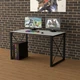 Геймерський ЛОФТ стіл Rasin LOFT-21 сірий - зображення 2